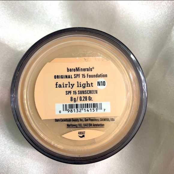 bareMinerals Other - BareMinerals Original Foundation Fairly Li…